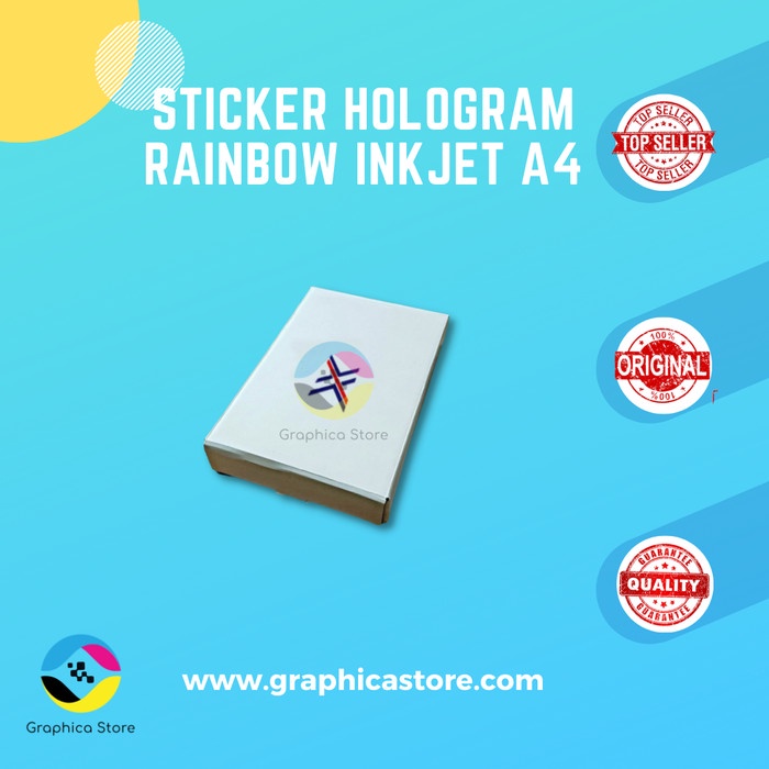 

Sticker Inkjet A4 Rainbow XLINE | Sticker Hologram Premium