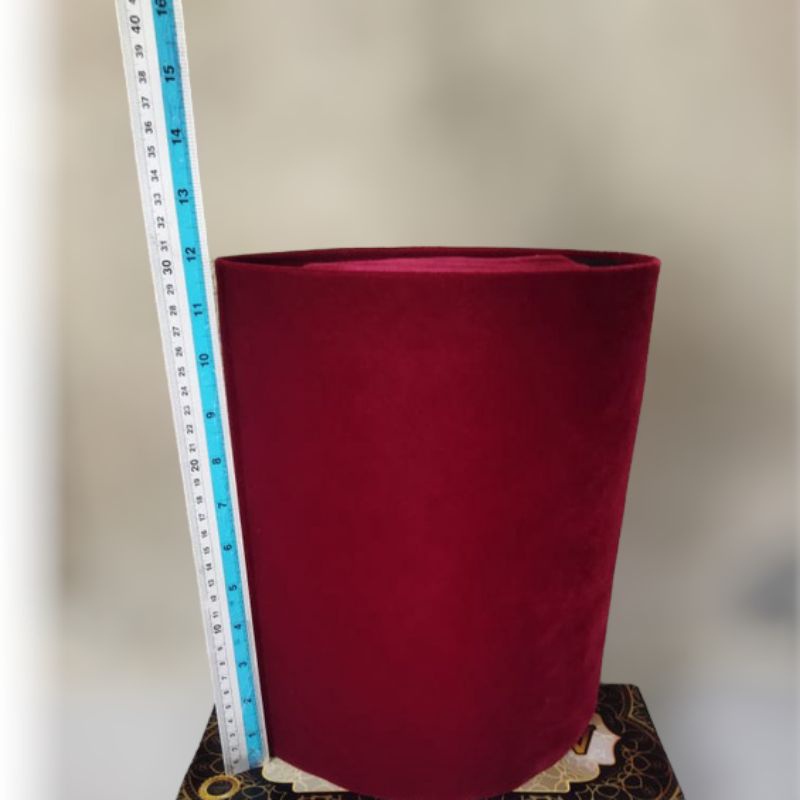 Peci songkok merah tinggi 20cm, 25cm, 30cm, peci songkok merah songkok merah maroon peci betawi mera