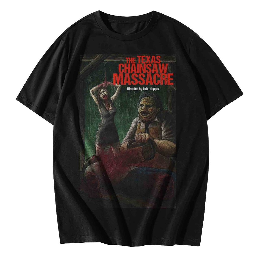 PREMIUM T-Shirt - LEATHERFACE The Texas ChainSaw Massacre Kaos Film Vintage Horor Horror Movie