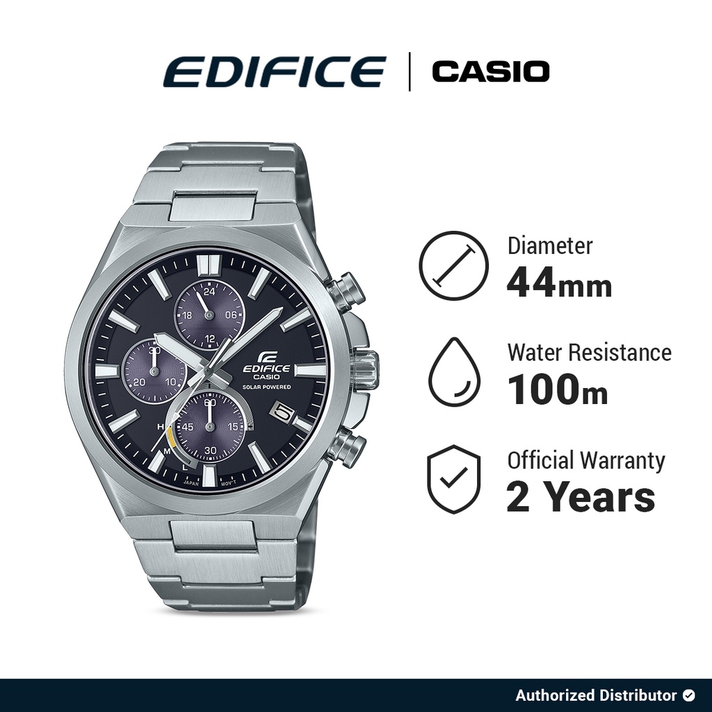 [READY INSTANT] Jam Tangan Pria Casio Edifice EQS-950D-1AVUDF Original Analog Silver