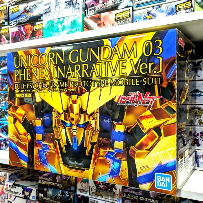 PG Perfect Grade Unicorn Gundam 03 Phenex Narrative Ver