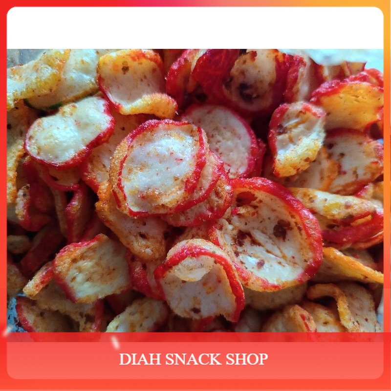 

DSS Seblak Kencur Snack kiloan Kerupuk Pedas Cemilan 500gr