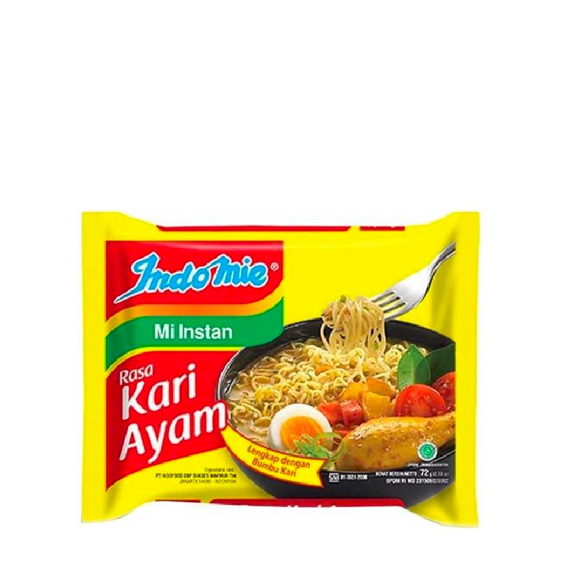 

Indomie Mie Instan Kari Ayam 2 x 72 gr