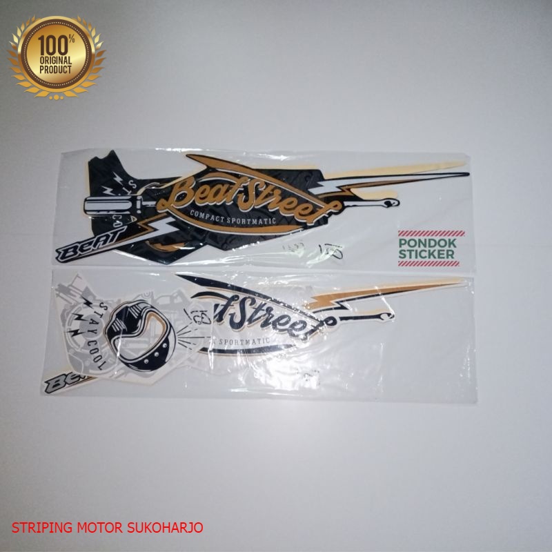 (ORI) Sticker Striping Honda Beat Street 2018 kualitas original