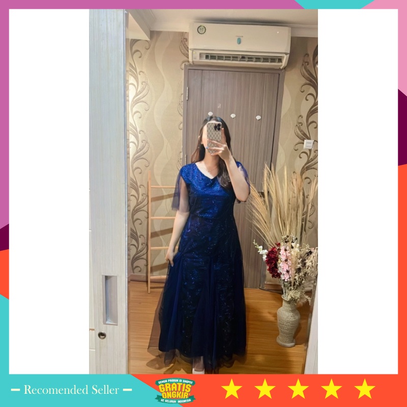 Dress Natal Murah Kekinian Korean Style Lebaran Bahan Tebal Bagus / Dress pesta wanita zimora/ Dress