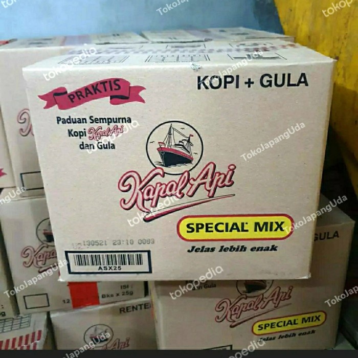 

kopi kapal api spesial mix 1 Dus isi 12 renceng