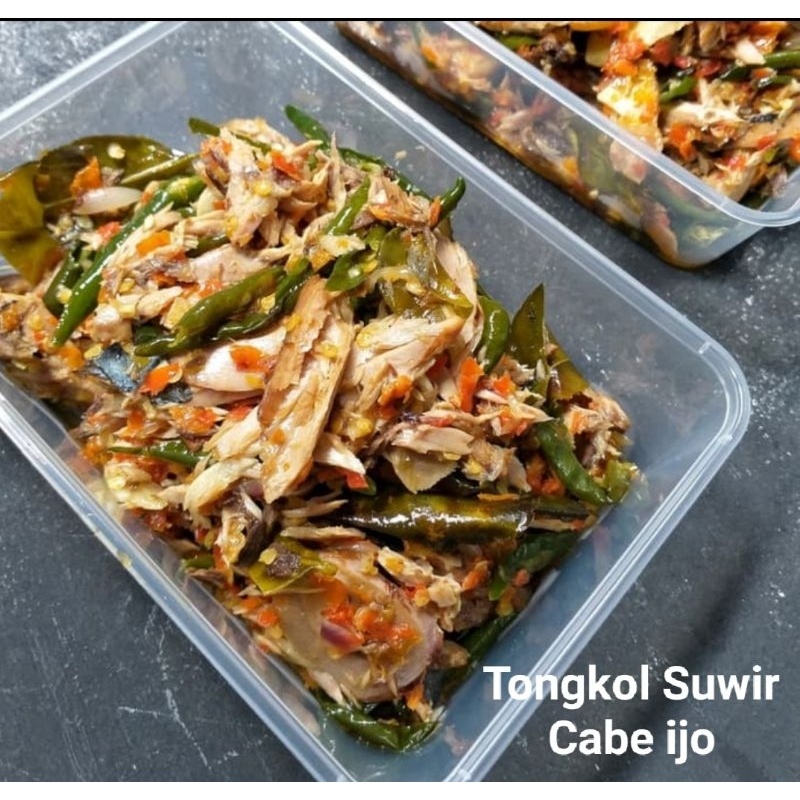 

Suwir tongkol cabe ijo