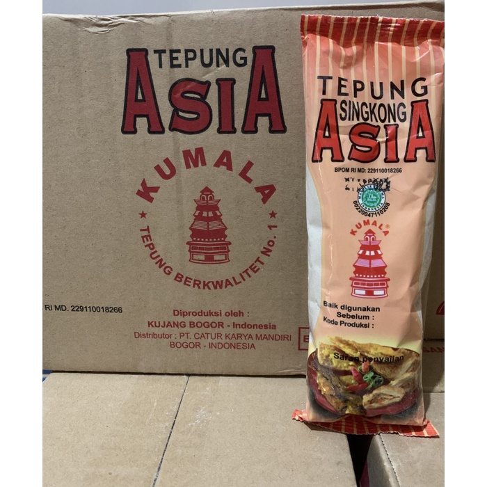 

Best Seller[PROMO] Tepung Asia Kumala 80gr 1 Dus isi 25bgks