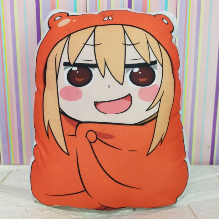 pillow / bantal boneka anime himouto umaru chan / waifu