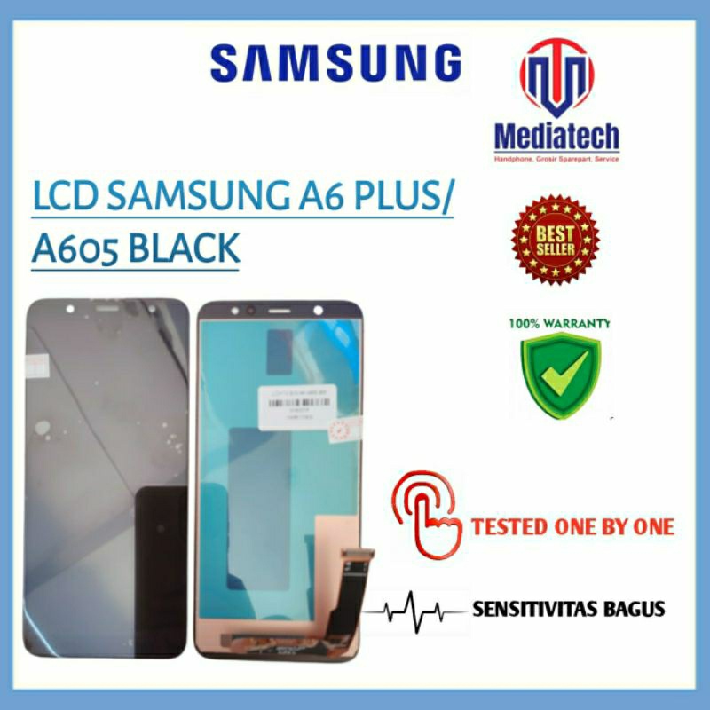 LCD SAMSUNG A6 PLUS/A605 BLACK