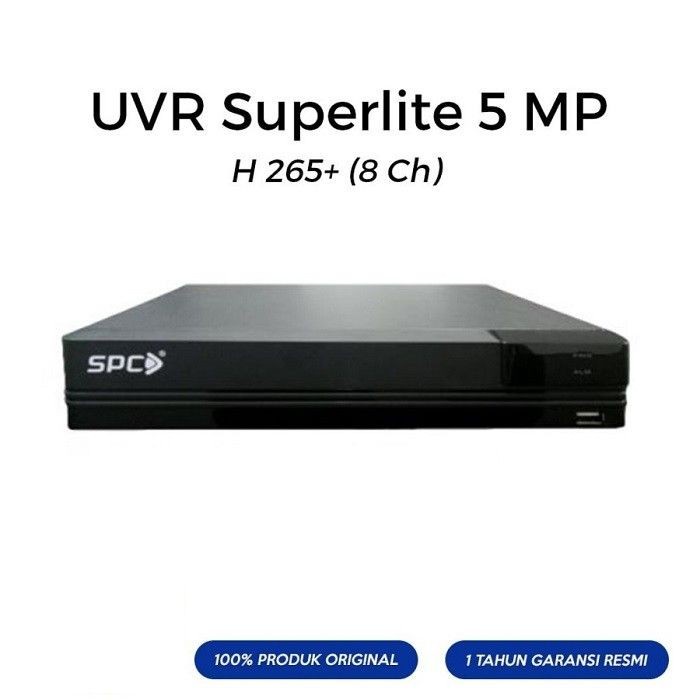 SPC  DVR UVR SUPERLITE 8CH 5MP