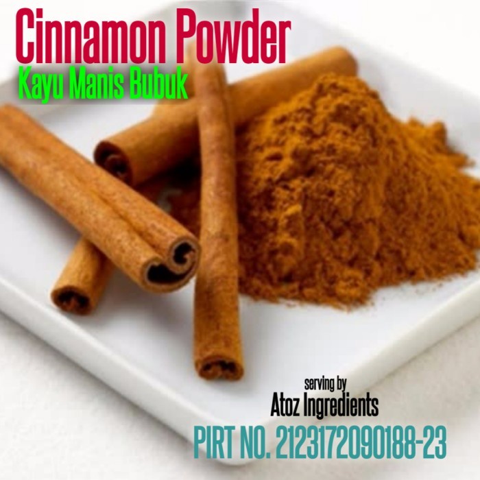 

COD - Cinnamon Powder 50gram/ Bubuk Kayu Manis 50gram