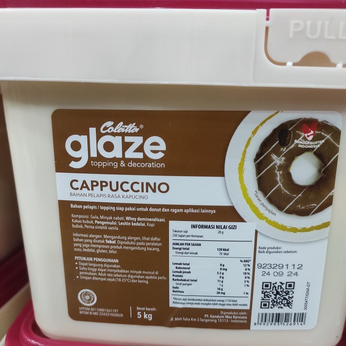 

Colatta Glaze Capuccino 100gr