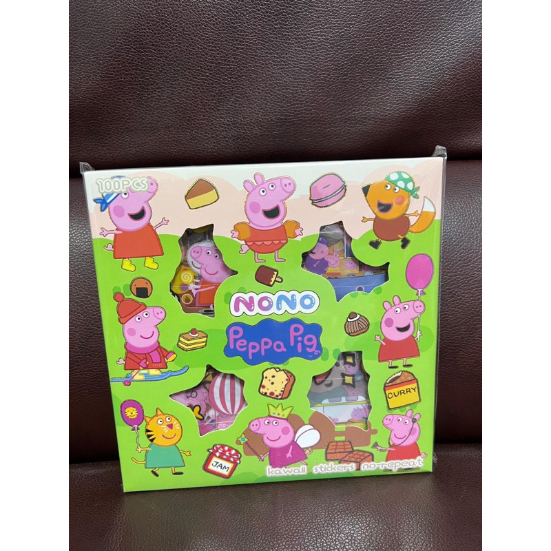 

Sticker Nono Peppa Pig Momo Stiker Lucu Viral Aesthetic Isi 100