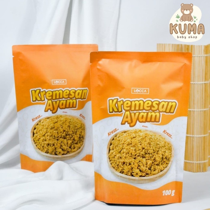 

Locca Kremesan Ayam Original / Salted Egg Snack Cemilan Anak