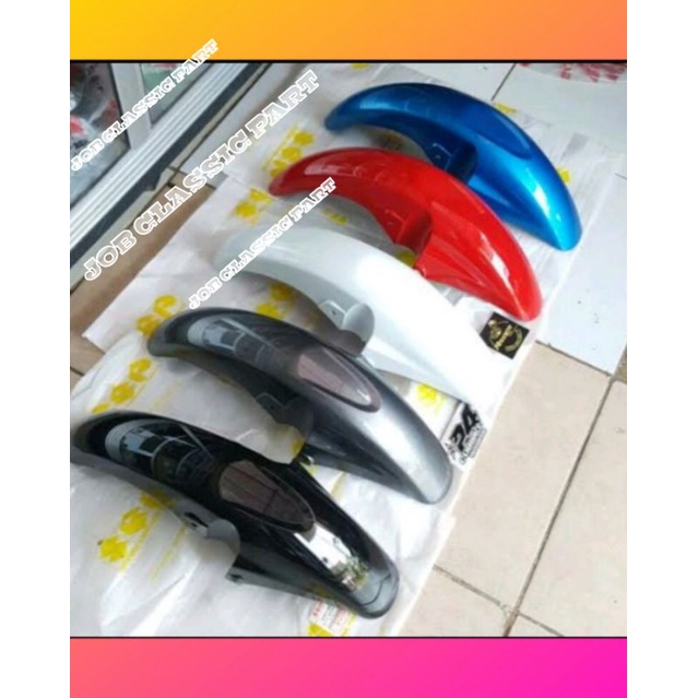 Slebor Spakbor depan Satria FU 150 old lama 2005-2014 Hitam Merah Biru putih Abu Abu