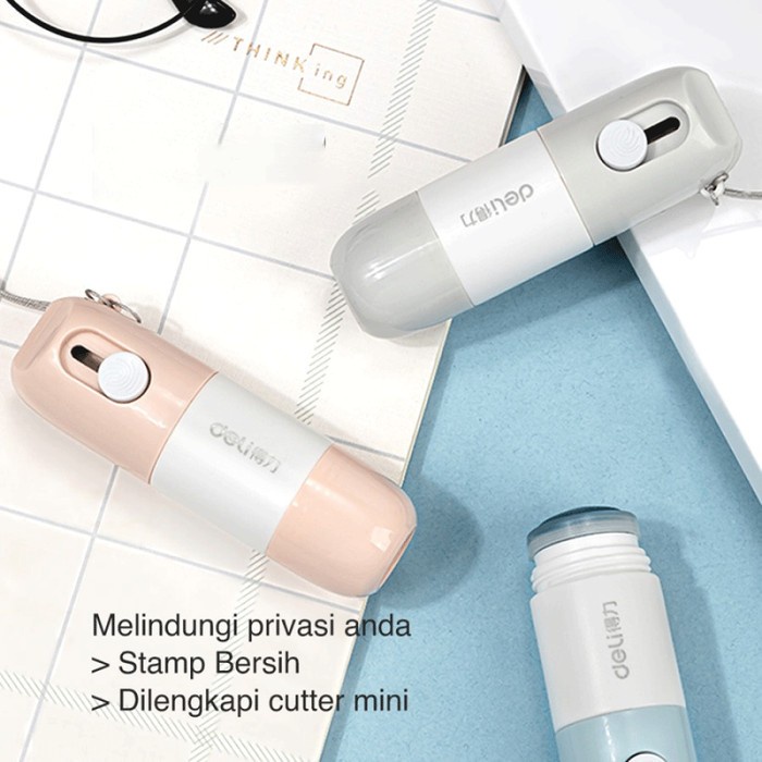 

TRFF Stempel Penghapus Resi 2 in 1 Cutter Pembuka Paket JQWL18
