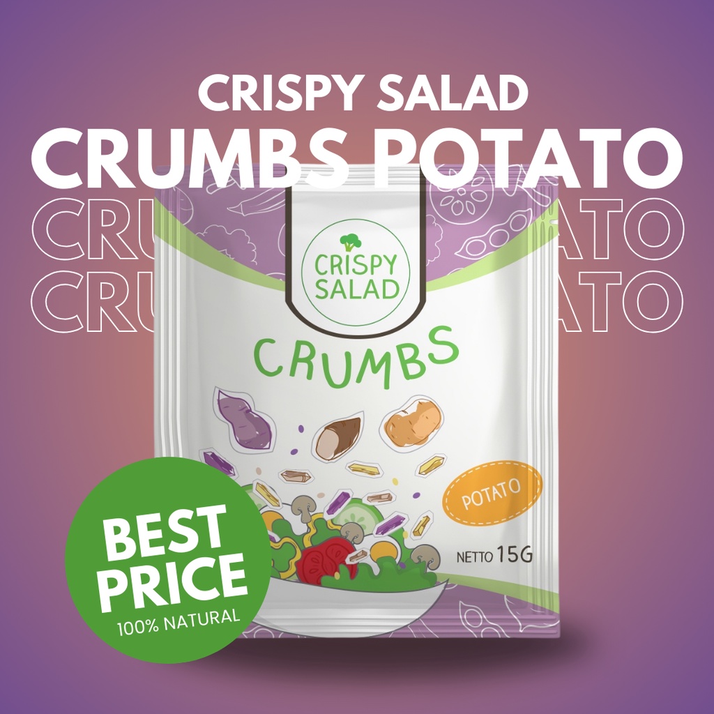 

Crispy Salad Crumbs Potato 15gr