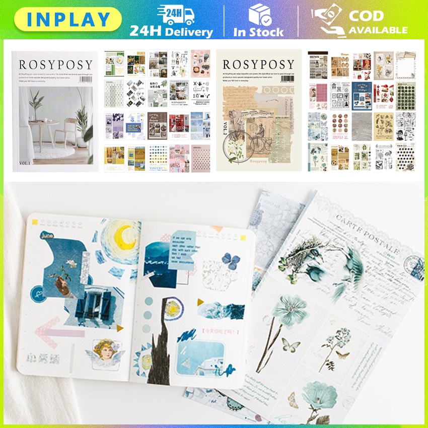 

My Magazine - ROSYPOSY - notebook stiker dekorasi planner journal - stickers korea lucu [thehanscorner]