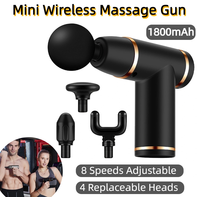 Alat Pijat Terapi Elektrik Serba Guna 4 in 1 - Alat Pijat Terapi Getar - Alat Pijat Punggung Belakan