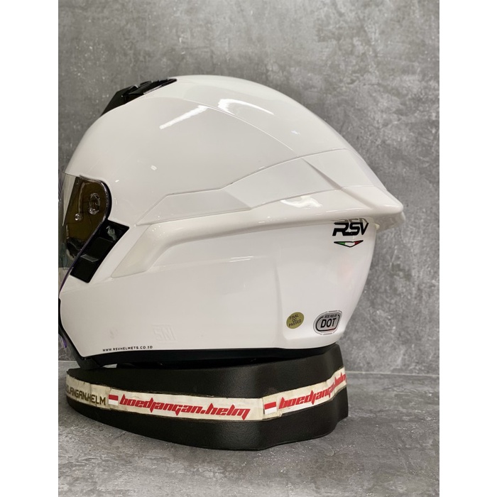 [Best Seller] SPOILER HELM RSV SV300 3D - RSV SV300 SPOILER - AKSESORIS HELM RSV - White