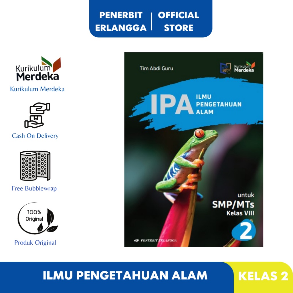 IPA SMP KELAS 8 KURIKULUM MERDEKA Erlangga