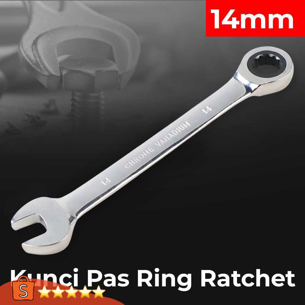 Kunci Pas Ring Kombinasi Chrome Vanadium