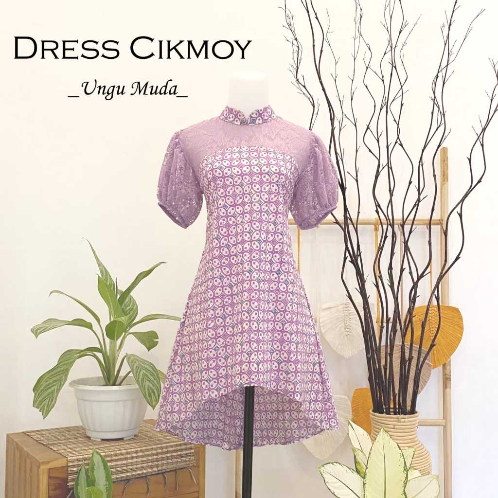 Dress Cikmoy Couple Dress Anak Dress dewasa Kemeja kombi Batik Baju Couple terbaru