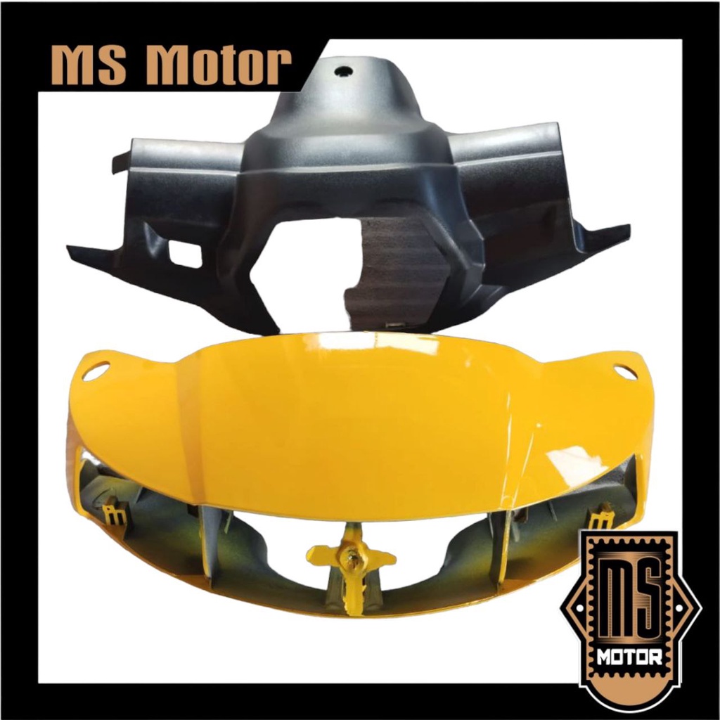 COVER Batok kepala depan tornado / shogun kebo totok depan tornado / shogun kebo warna kuning