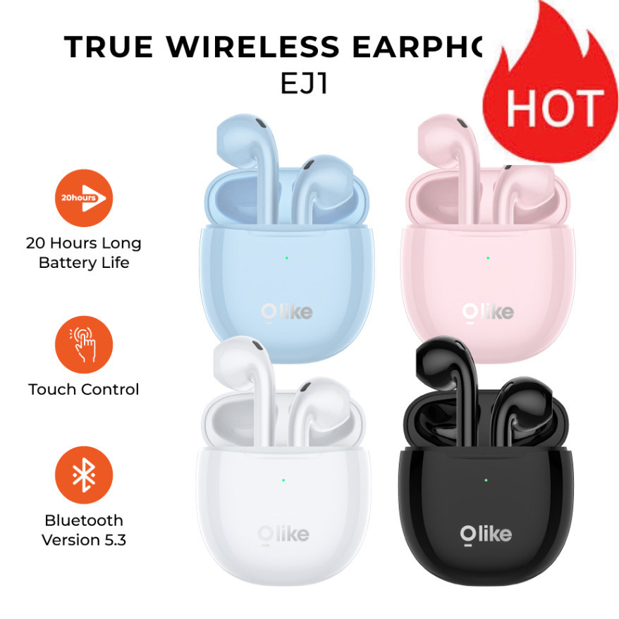[HWARTZ] OLIKE TRUE WIRELESS BLUETOOTH EARPHONE EARBUDS TWS EJ1