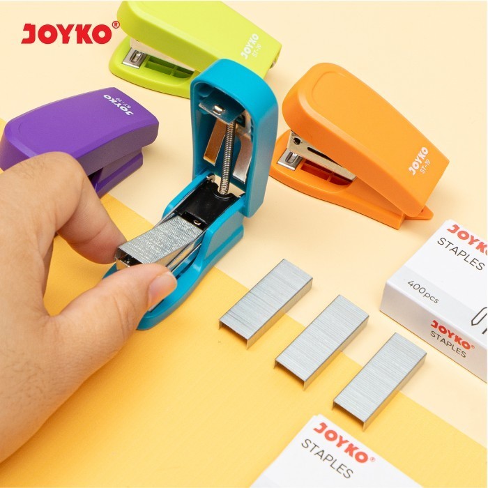 

STAPLER + ISI STAPLES JOYKO ST-19 | STAPLER KECIL MENGGUNAKAN ISI STAPLES NO.3 ATAU 24/6