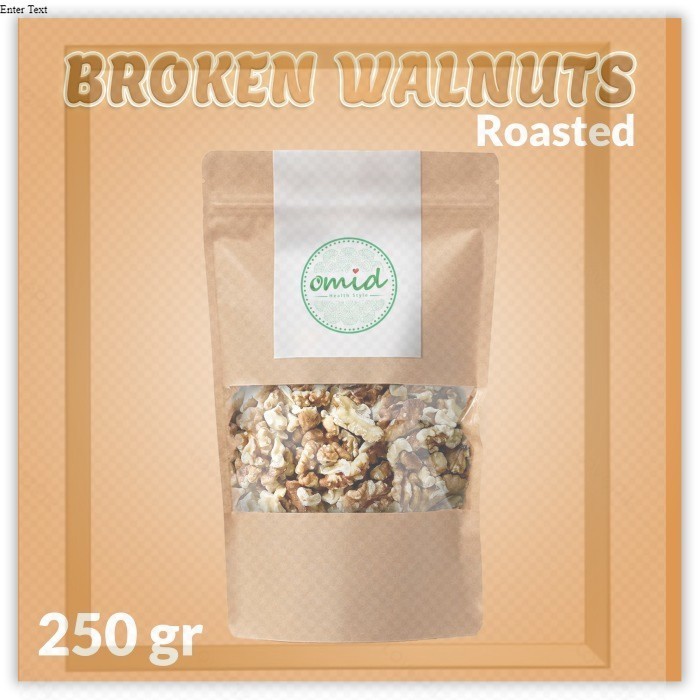 

Roasted Walnut Broken ( Kacang Walnut Panggang ) - 250gr Lh