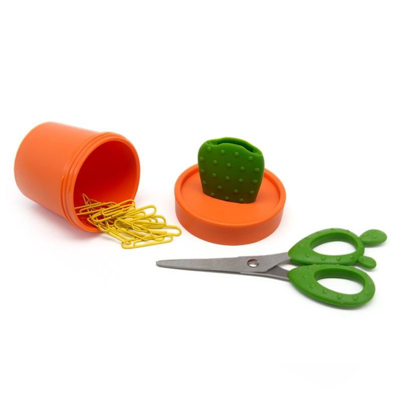 

Qualy Cactus (Scissors and Container)