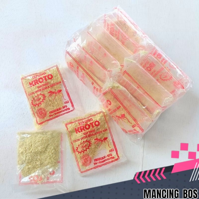 Tepung Kroto Super Asli BFG ( Isi 10pcs ) JAMINAN ASLI BUTIRAN KROTO