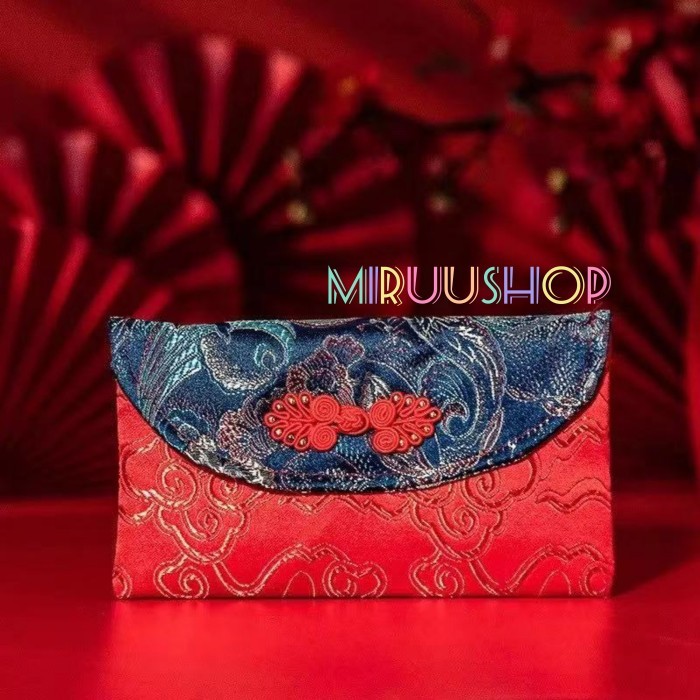 

Angpao dompet kain sangjit shuangxi imlek hoki high quality - CNY 4