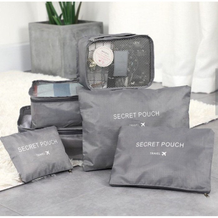 Herman collection 6in1 tas kosmetik travelling organizer tas HC 6 in 1 ORIGINAL | MC