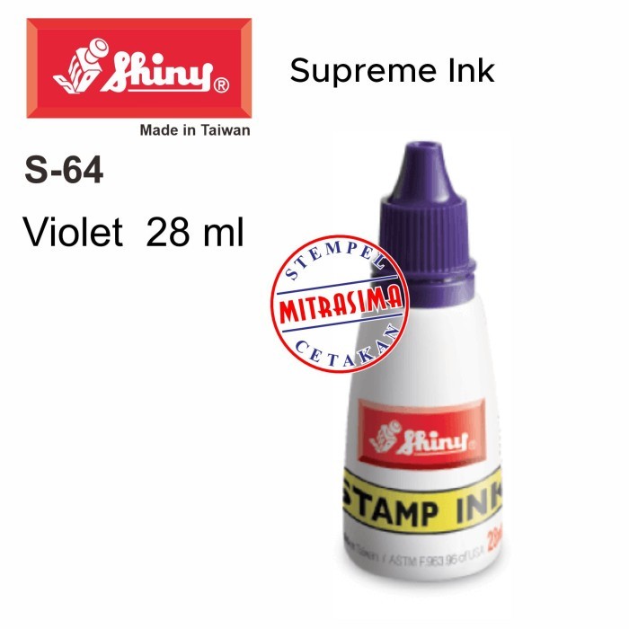 

Shiny S-64 Tinta standar warna Ungu / Violet S 64 tipe S64