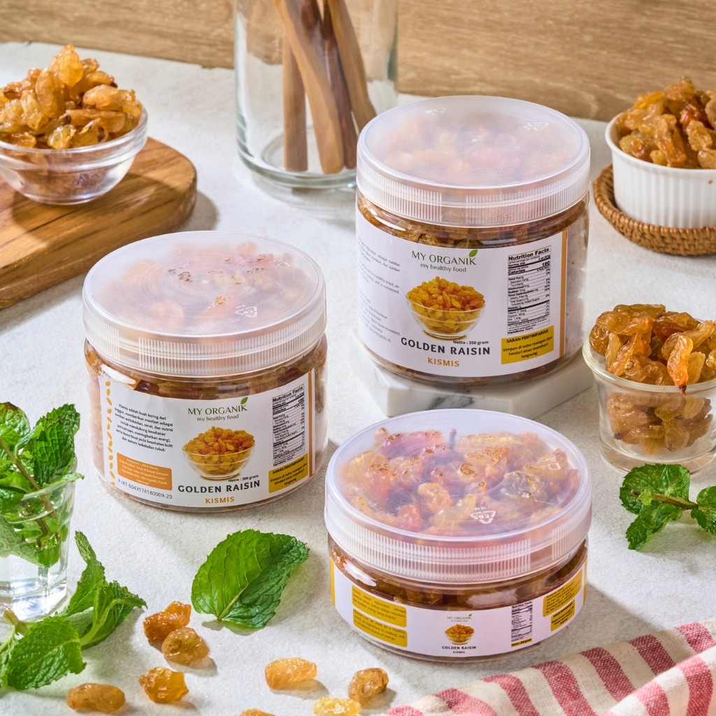 

MY Organik Kismis Golden Raisins Premium Organik Original 100% Raisin Simin Organic