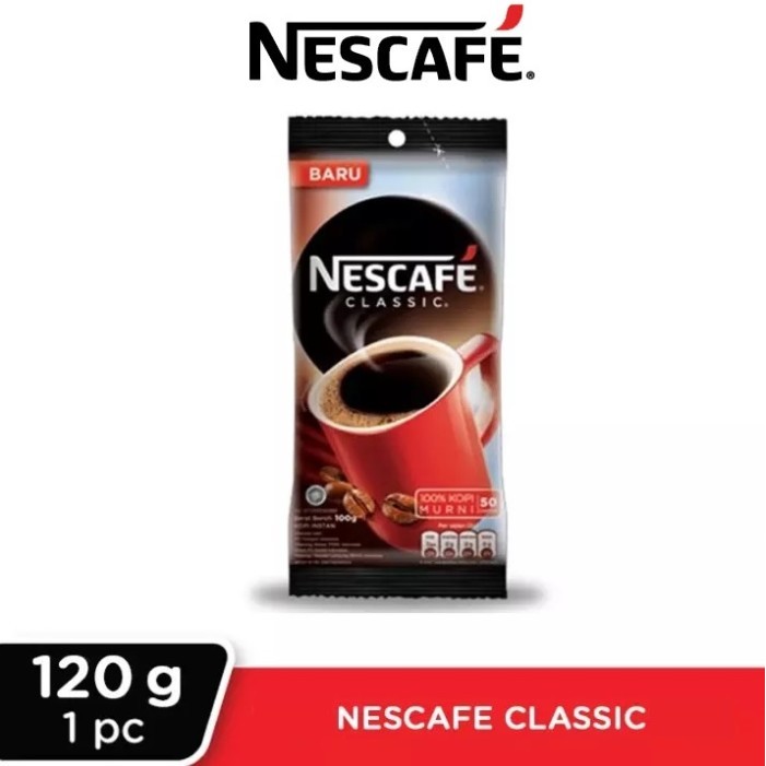 

READY STOCK!!! Nescafe kopi Classic 120gr by Nestle - PAKINGBUBLEWRAP