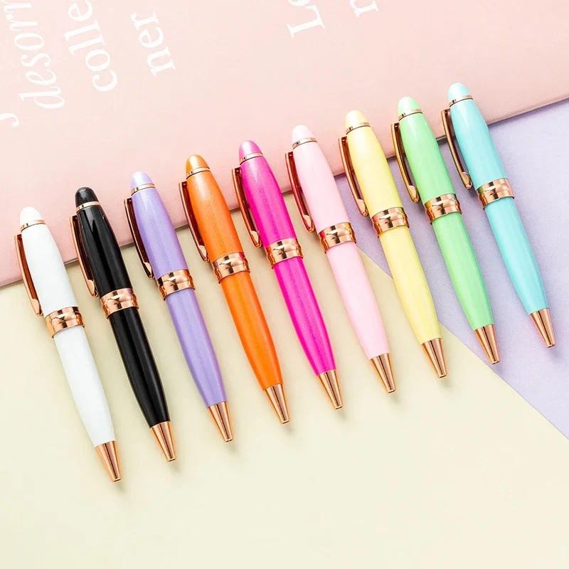 

Creative 1.0mm Bullet Head Cute Mini Portable Colorful Short Ballpoint Pen Student Writing and Painting School Kawaii Stationery