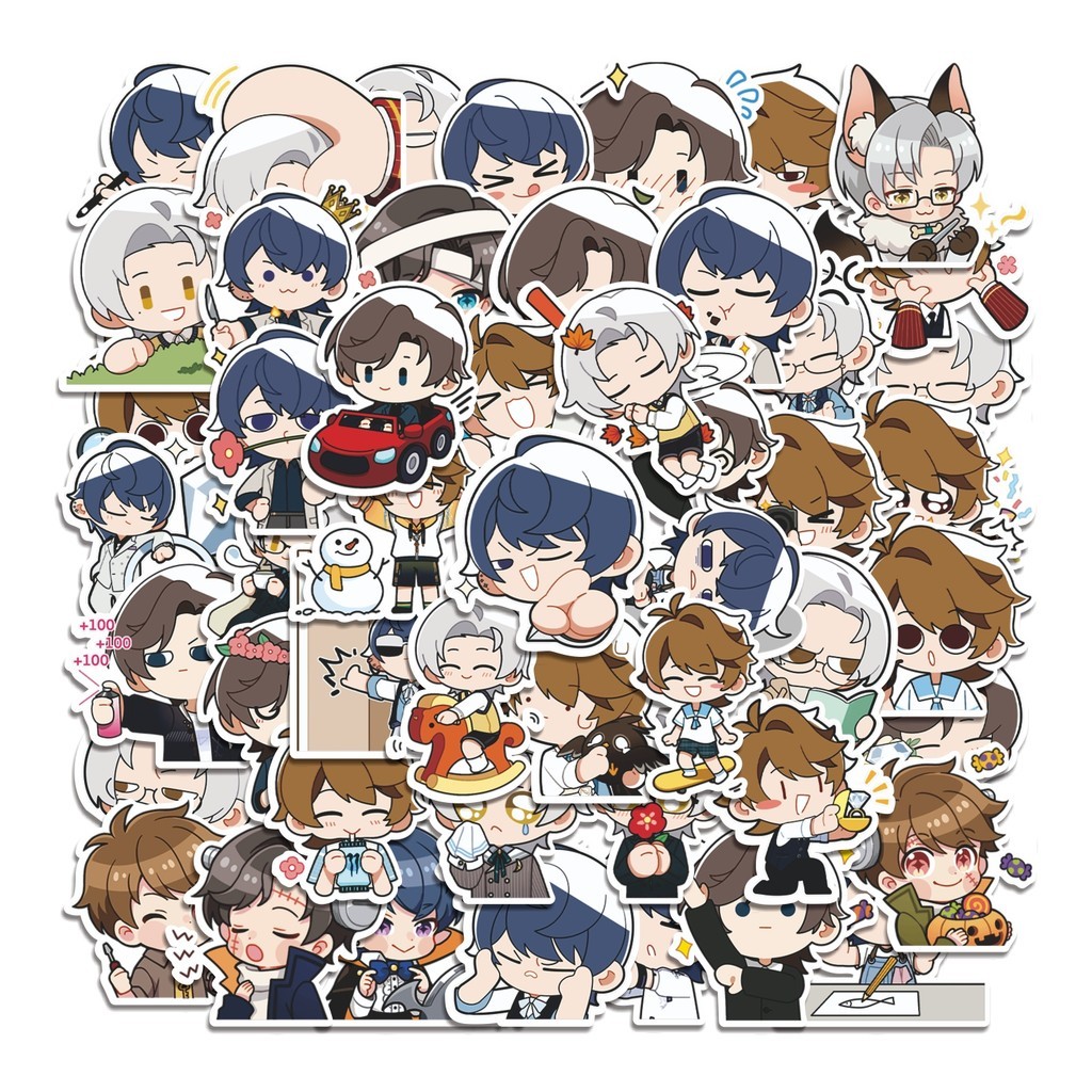 

COD 50 Pcs Stiker TOT Birthday Festive Lucu Anti Air Untuk Dekorasi Notebook Sepeda Skateboard Handphone