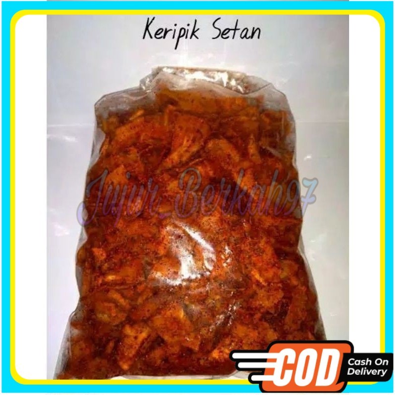 

1kg singkong kriwil pedas daun jeruk