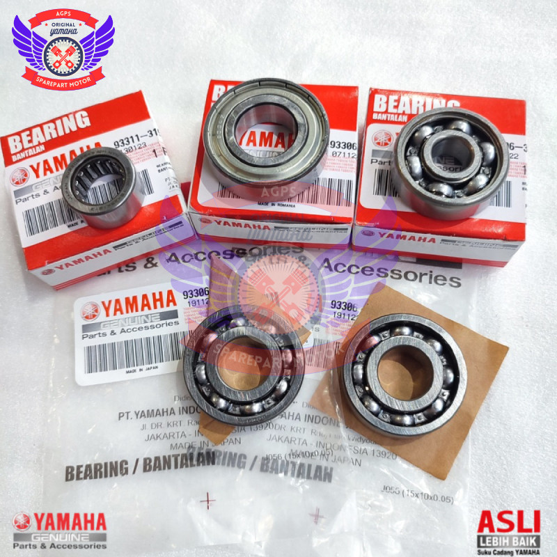 LAKER BEARING RASIO SET MIO SPORTY SMILE NOUVO Z LELE ORIGINAL