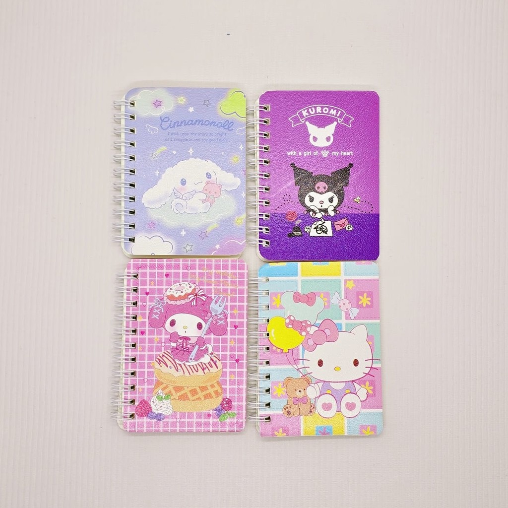 

Notebook Ring Motif A7 Spiral isi 80 Lembar / Buku Catatan Ring - BC0321