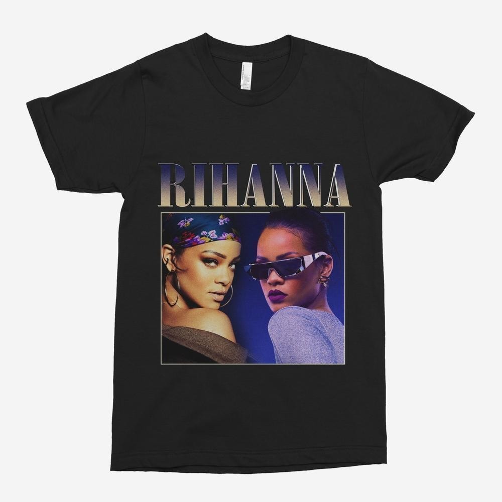 KAOS DEWASA Rihanna Vintage Unisex T-Shirt