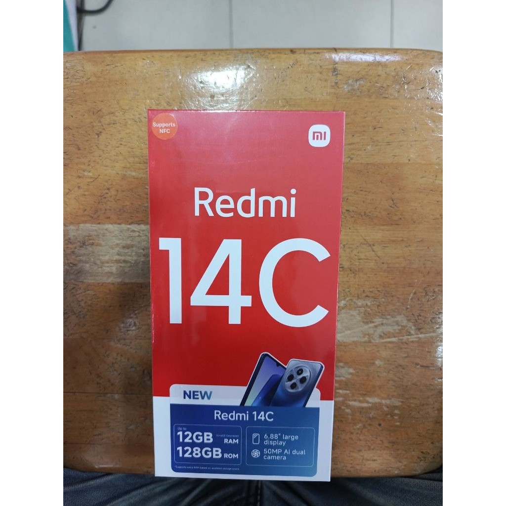 Xiaomi Redmi 14C 6/128 GB 8/256 GB HP Xiaomi RAM 6GB 8GB ROM 128GB 256GB - Garansi Resmi 1 Tahun