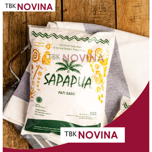 

TEPUNG SAGU SAPAPUA 500gr BEBAS GLUTEN / GLUTEN FREE