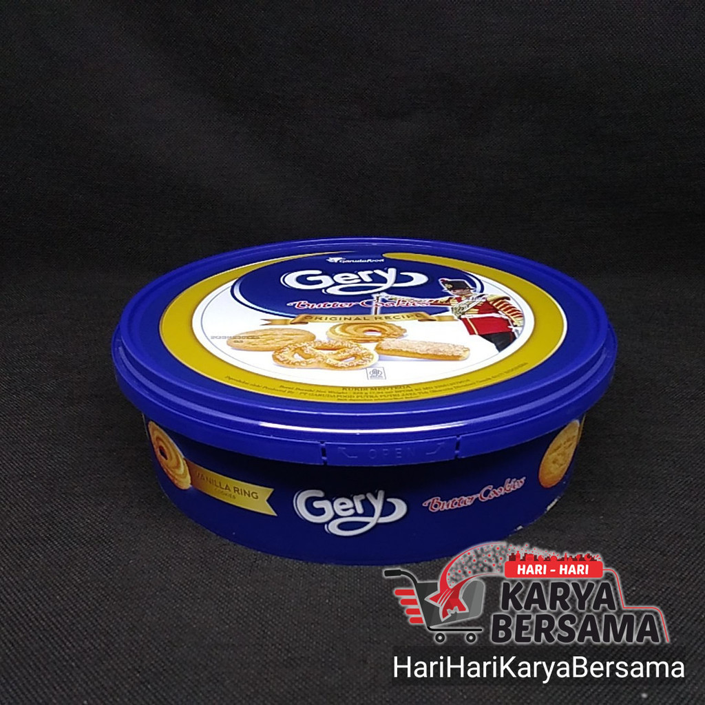 

MAKANAN RINGAN BISKUIT GARUDA GERRY BUTTER COOKIES ORIGINAL RECIPE 225GR