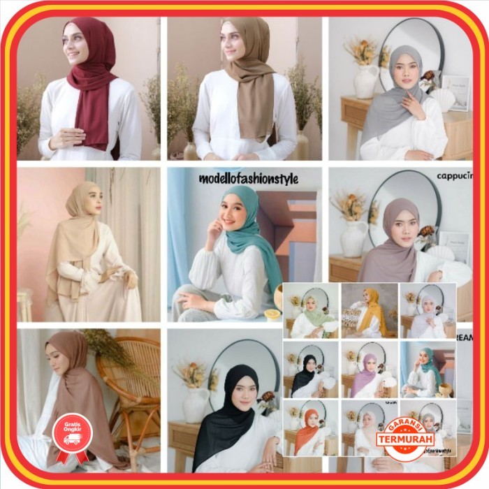 Tunik Cantik Baru Murah Wanita Baju Lebaran Kekinian /INEZ- Baju Tunik Plisket Rempel Warna Polos Hi