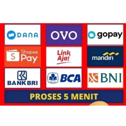 

<Chat Size> Sticker Dana stiker pembayaran non tunai cashless 24,5 x 10,5 cm strl